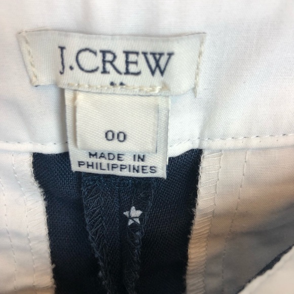 J. Crew Star Print 4” Scalloped Short, Sz 00 - Picture 6 of 6